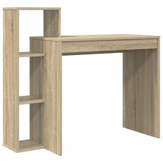 Schrijfbureau Sonoma Eik Spaanplaat Middelgroot 2