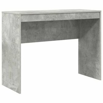 Schrijfbureau Beton grijs Spaanplaat met beton grijze afwerking 2