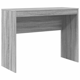 Computerbureau Grijs sonoma MDF 100 x 40 x 76 cm Simpel 2