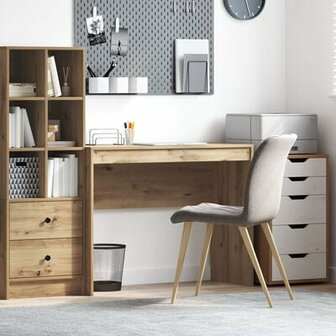 Schrijfbureau Artisan eiken Gefabriceerd hout 100 x 40 x 76 cm 1