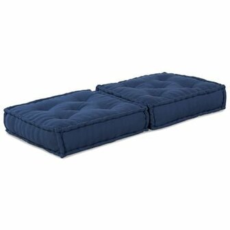 Modulaire Poef Indigo 70x70x36 Stof 1
