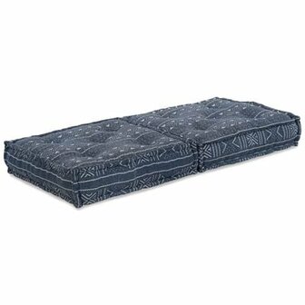 Modulaire Poef Indigo 70x70x36 Stof 1
