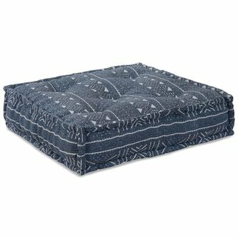 Modulaire Poef Indigo 70x70x36 Stof 2