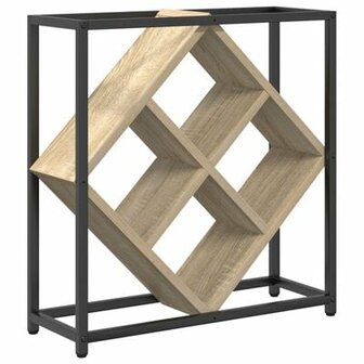 Wijnrek Sonoma Eiken 51x18x52,5 cm Gefabriceerd Hout 2