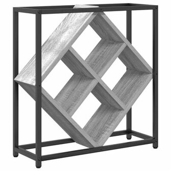 Wijnrek Grijs Sonoma 51x18x52,5 cm Engineered Hout 2