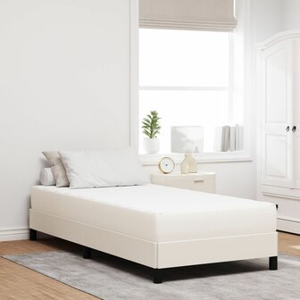 Pocketveermatras Cr&egrave;me Medium 90x200x20 cm Stof 1