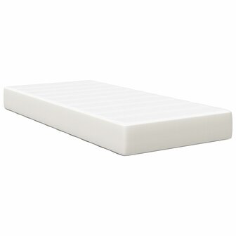 Pocketveermatras Cr&egrave;me Medium 90x200x20 cm Stof 2