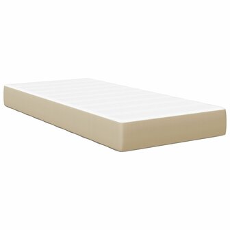 Pocketvering Matras Lichtgroen Grijs Medium 80x200x20 cm Stof 2