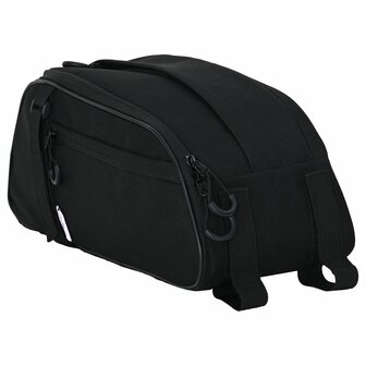 Fietstas voor Pannier Rack 8 L Zwart 38x16x16 cm 2