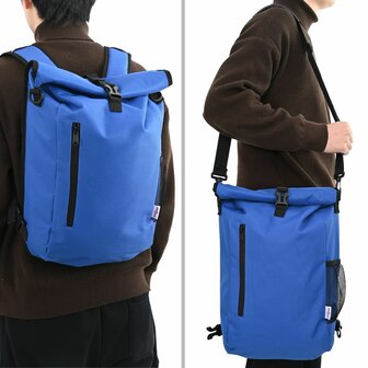 Fietstas voor Pannier Rack 20 L Blauw 31x13x58 cm 1