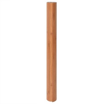 Vloerkleed rechthoekig 80x200 cm bamboe naturel 3