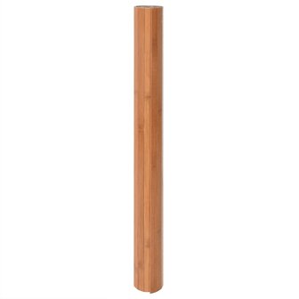 Vloerkleed rechthoekig 100x100 cm bamboe naturel 3