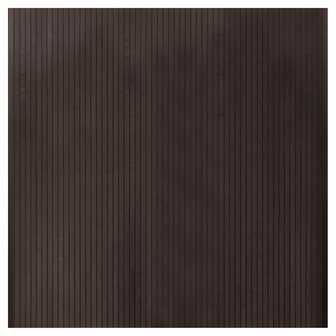 Vloerkleed rechthoekig 100x100 cm bamboe donkerbruin 2