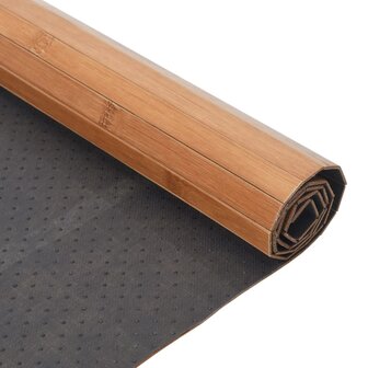 Vloerkleed rechthoekig 100x200 cm bamboe naturel 5