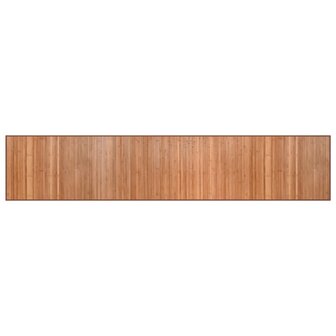 Vloerkleed rechthoekig 60x300 cm bamboe naturel 2