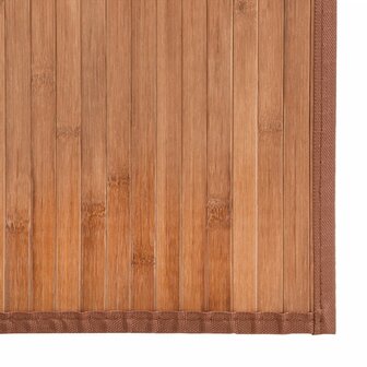 Vloerkleed rechthoekig 60x300 cm bamboe naturel 6