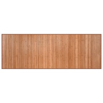 Vloerkleed rechthoekig 70x200 cm bamboe naturel 2