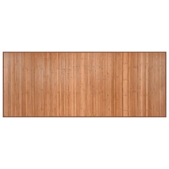 Vloerkleed rechthoekig 80x200 cm bamboe naturel 2