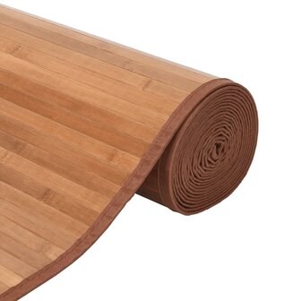 Vloerkleed rechthoekig 80x200 cm bamboe naturel 4