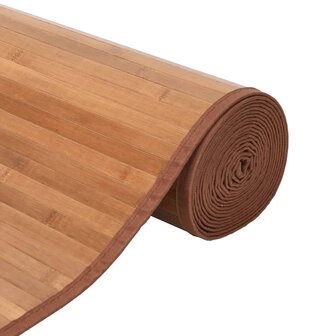 Vloerkleed rechthoekig 100x200 cm bamboe naturel 4