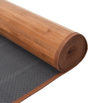 Vloerkleed rechthoekig 100x200 cm bamboe naturel 5