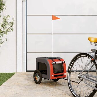 Oranje Hondenwagen Oranje Polyester en staal 124 x 53 x 53 cm 1