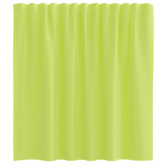 Gordijnen voile met roedezakken 2 st appelgroen 4