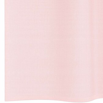 Gordijnen voile met roedezakken 2 st lichtroze 6