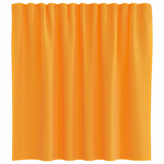 Gordijnen voile met roedezakken 2 st oranje 4