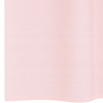 Gordijnen voile met lussen 2 st 140x175 cm lichtroze 6