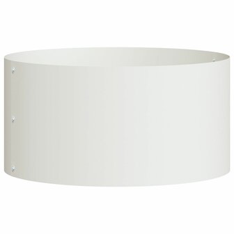 Grote Witte Metalen Pot Wit Metaal Groot Plantenbakken 2