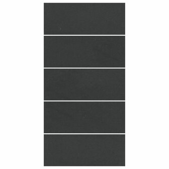 Rechthoekige Zwembadhoes Zwart Polyethyleen 550 x 280 cm 2