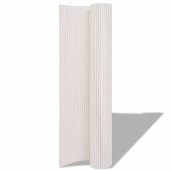 Tuinhek Dubbelzijdig Bruin 1.5x3 m PVC 1