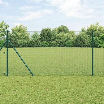 Gelaste Draadhek Groen 1,2x10 m Staal 1