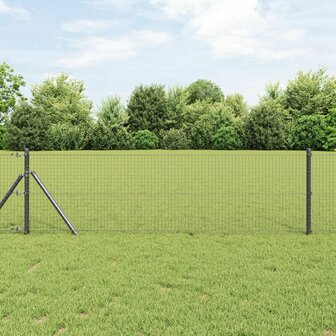 Gelaste Draadhek Grijs 0.4x10 m Staal 1