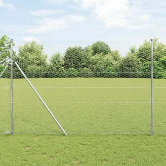 Hexagon Schutting 1.6x25 m Gegalvaniseerd Staal 1