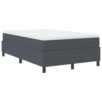 Boxspringbed ribfluweel donkergrijs Small Double 2