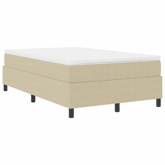 Boxspringbed ribfluweel lichtgroen grijs 120x200 cm 2