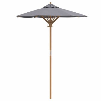 Tuin Parasol Donker Grijs 150x210 cm Bamboe 2