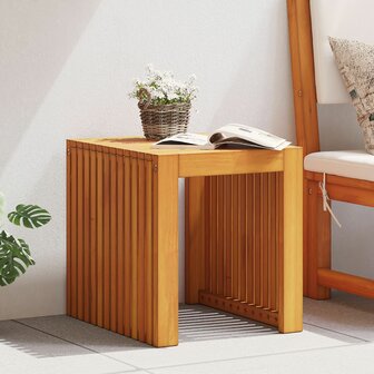 Tuintafel 43x36x40 cm Massief Hout Teak 1