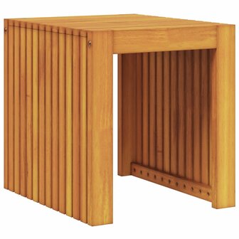 Tuintafel 43x36x40 cm Massief Hout Teak 2