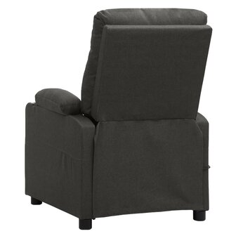Massagestoel elektrisch stof donkergrijs 5