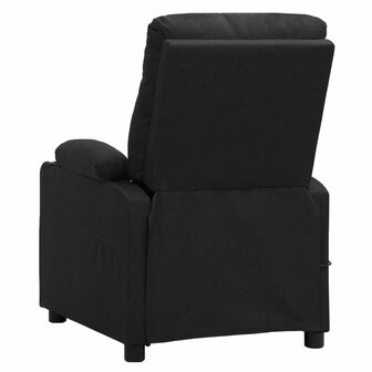 Massagestoel elektrisch stof zwart 5