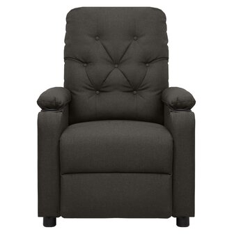 Massagestoel elektrisch stof taupe 3