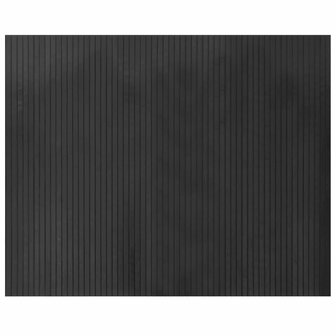 Vloerkleed rechthoekig 80x100 cm bamboe grijs 2