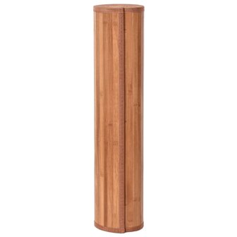 Vloerkleed rechthoekig 60x300 cm bamboe bruin 3
