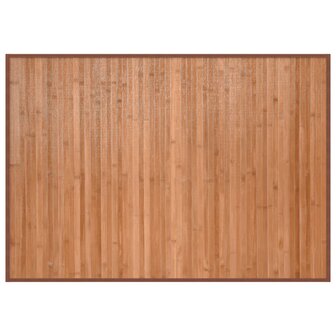 Vloerkleed rechthoekig 70x100 cm bamboe naturel 2