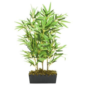 Kunstplant bamboe 500 bladeren 80 cm groen 2