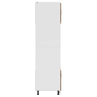 Ovenkasten 2 st Lucca bewerkt hout oud houtkleurig 6