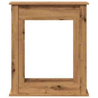 Haardombouw 75x20x87,5 cm bewerkt hout artisanaal eikenkleurig 4